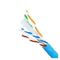 Cable de Red Cat7 Cat6A Cat5e de Fábrica OEM, Cable Ethernet LAN UTP de 305m con Revestimiento de PVC para Uso en Interiores y Exteriores