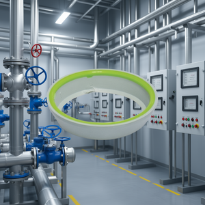 Guarnizione Conica Diametro 32 mm Lunghezza 3,2 cm Altezza 1 cm Per Applicazioni Petrolchimiche - Product Image 2