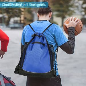 Promotional <b>Drawstring</b> Mesh Zipper Pocket Sports Enthusiasts Features Customizable Logo and MultiSport Utility - Product Image 2