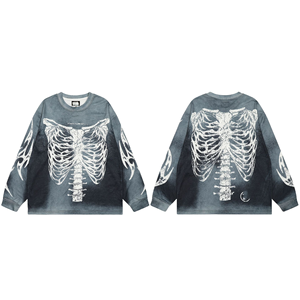 T-shirt <span class=keywords><strong>Lunga</strong></span> da <span class=keywords><strong>Uomo</strong></span> Hellish Star in <span class=keywords><strong>Cotone</strong></span> di Alta Qualità con Etichette - Replica 1:1 - Abbigliamento in Saldo - Product Image 1