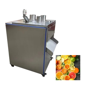 เครื่องหั่นผักผลไม้เอนกประสงค์ 220V แบบมีมอเตอร์ สำหรับหั่นเชียริโอส หัวหอม แตงกวา กล้วย แครอท มันฝรั่ง และผักอื่นๆ - Product Image 1
