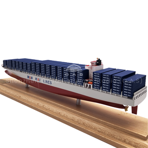 Mô hình thuyền quy mô thủ công của nhà máy o.a.s 1: Mô hình tàu Chất lượng cao quy mô 1000 tùy chỉnh Mô hình tàu container 35cm Yong - Product Image 4