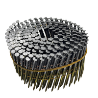 Clous à bobine à tige lisse de haute qualité à 15 degrés pour palettes et charpentes 50 mm Fabricant chinois