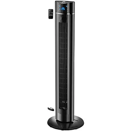 Hot Sale Cheap Widespread Oscillation 60 Degree Blade Less Electric Motor Home Standing Tower Fan