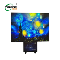 Écran LED rotatif intelligent extérieur, combinaison libre, écran LED mobile rotatif, écran LED mécanique