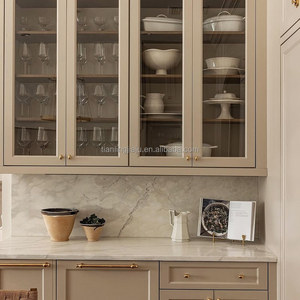 Modern Kitchen Cabinet Modular Lacquer MDF Cupboard Custom Kitchen Furniture Factory Direct Wholesale - Product Image 3