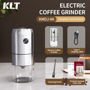 Molinillos de Café Eléctricos Profesionales, Molinillo de Granos de Café de Acero Inoxidable - Product Image 4