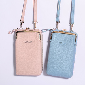 Women's Phone <strong>Crossbody</strong> Bags Girls Pu Leather <strong>Large</strong> Capacity Portable Shoulder Bag Brand Ladies <strong>Purse</strong> Fashion Handbag Sling Bag - Product Image 1
