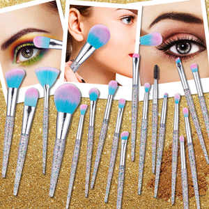 Ensemble <span class=keywords><strong>de</strong></span> 15 pinceaux <span class=keywords><strong>de</strong></span> maquillage professionnels personnalisés, vegan, rose, pinceau à raser pour le visage, pinceau à poudre, pinceau correcteur, pinceau à sourcils, pinceau <span class=keywords><strong>de</strong></span> mélange - Product Image 4