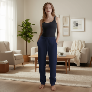 Pantaloni sportivi casual da donna HDJ H7022-5 M/L XL/2XL, comodi con coulisse, a lunghezza intera, vestibilità ampia per tutti i giorni - Product Image 2