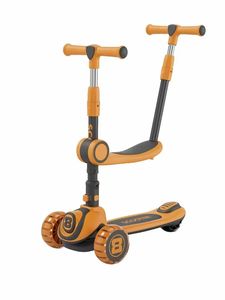<span class=keywords><strong>Trottinette</strong></span> 3-en-1 pour enfants avec poignée de poussée et design pliable, <span class=keywords><strong>trottinette</strong></span> à roulettes pour enfants de 1 à 3 à 7 ans, garçons et filles - Product Image 3