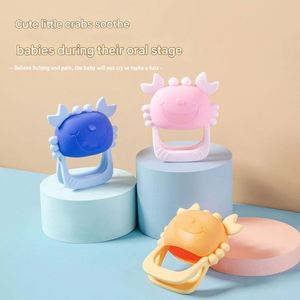 Jouet à mâcher souple en forme de gant, sucette à thème animal mignon, anneau de dentition pour bébé en silicone de qualité alimentaire, jouets sensoriels pour nourrissons - Product Image 2