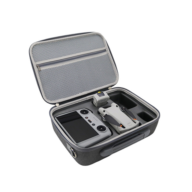 Portable Travel EVA Shoulder Bag for DJI Mini 3/ Mini 3 Pro Hard Shell Drone Carry Case for Travel Accessories Storage
