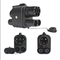 Adaptateur TARYEV CCS2 vers CCS1, chargeur rapide DC+AC, connecteur 250A 200KW, adaptateur de charge de véhicule électrique de CCS2 vers CCS1