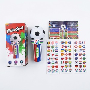 Pafu 2026 – Jouet microphone de supporter pour événements sportifs et fêtes, mégaphone de stade avec 3 sons de cheering et lumière LED, bruiteur portable - Product Image 2