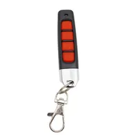 Control Remoto Universal Inalámbrico RF Multifrecuencia CHJ de 4 Botones para Puerta de Garaje, Duplicador de Llaves para Portón Eléctrico