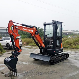 Tùy chỉnh 2 tấn Mini Máy xúc Trung Quốc thực hiện Crawler nhỏ Bagger Digger nhà CE EPA DIESEL Máy xúc với file đính kèm giá - Product Image 1