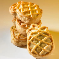 En gros 330g Croquant Fraise Shortcake Gâteau Aux Amandes Biscuits De Noix De Cajou Dans Une Boîte Cadeau De Fleur De Chine Doux Oeuf Aromatisé Biscuits
