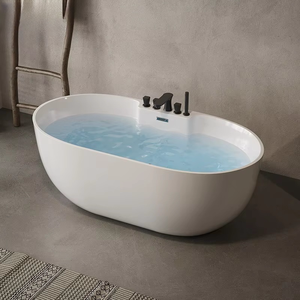 <span class=keywords><strong>Baignoire</strong></span> autoportante ovale <span class=keywords><strong>de</strong></span> style japonais moderne <span class=keywords><strong>Baignoire</strong></span> <span class=keywords><strong>de</strong></span> trempage sans couture pour la maison ou l'hôtel au choix des célébrités en ligne - Product Image 6