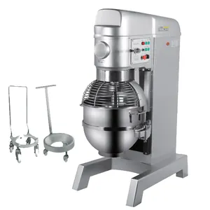 Casa De Pão Industrial Fazendo Máquina Creme De Bolo Misturando Misturador Planetário Heavy Duty 100L Mixer