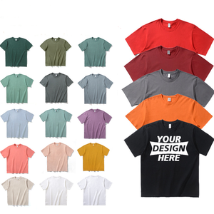 เสื้อยืดผู้ชายลำลอง ผ้าฝ้าย 100% สีพื้น คอกลม ขายดี รับสกรีนโลโก้ สำหรับผู้ชาย แบบ sublimation - Product Image 2