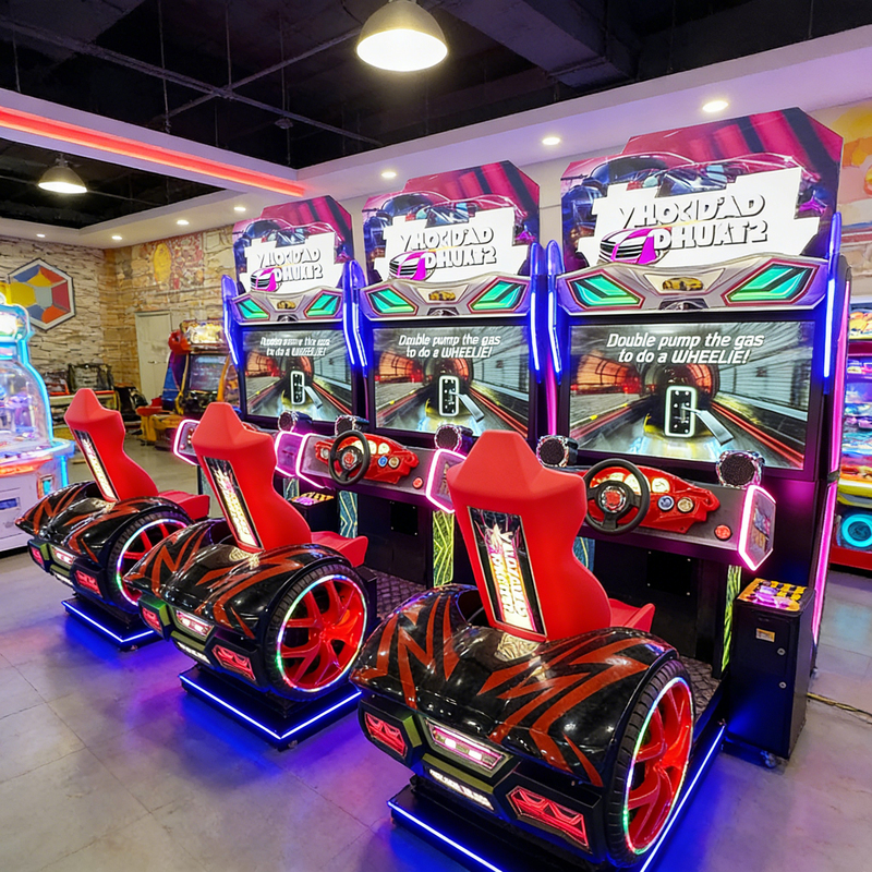 Amusement Arcade Racing Game Machine with