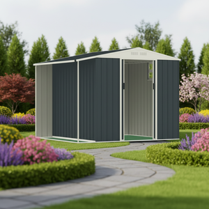 <span class=keywords><strong>Abri</strong></span> de rangement pour <span class=keywords><strong>vélos</strong></span> EG0806, <span class=keywords><strong>abri</strong></span> de jardin en métal, <span class=keywords><strong>abri</strong></span> de vélo extérieur en métal - Product Image 3