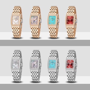 Montre à quartz pour femme Pagani Design 1737, bracelet en acier inoxydable, étanche, décoration en diamant artificiel, montre élégante pour femme - Product Image 5