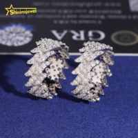 Bague Iced Out Pass Diamond Tester Bagues Hip Hop Moissanite S925 Bijoux en argent pour hommes