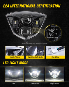 E-mark Gas Gas EC 250 300 Dirt Bike phare LED avec DRL accessoires de moto phare LED pour <span class=keywords><strong>GasGas</strong></span> 250F 350F <span class=keywords><strong>Motocross</strong></span> - Product Image 3