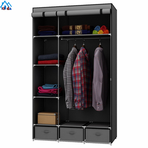 Armoire de rangement pliable en <span class=keywords><strong>tissu</strong></span> non tissé pour la maison - Product Image 5