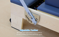 Tmax Hochwertiger Geräuscharmer Pilates Reformer CE ISO Ahornholz OEM/ODM Cama De Pilates Deutsche Federn Pilates-Maschine zum Verkauf