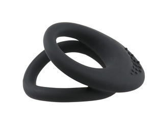 حلقة القضيب السيليكونية للأزواج، حلقة للقضيب الذكري، منتجات جنسية للبالغين، لعبة جنسية لتأخير القذف وتعزيز القدرة على التحمل والمتعة المتبادلة - Product Image 6