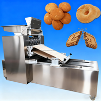 Machine à mouler rotative pour la fabrication de biscuits, soda, crevettes, poisson, céréales, craquelins, dattes, macarons fourrés, presse à biscuits, puffs de farine