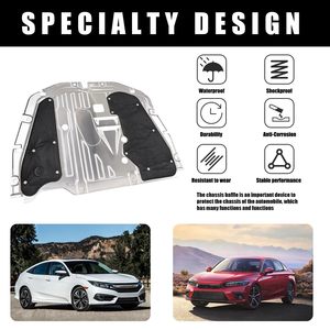 แผ่นกันกระแทกใต้ท้องเครื่องยนต์อะลูมิเนียม 74110-TBA-A00 สำหรับ Honda Civic ปี 16-21 - Product Image 4