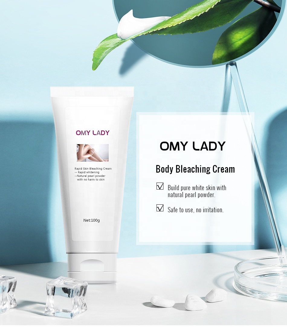 Natural 100g Deep Moisturizing and Nourishing Body Effective Whitening Cream Skin Bleaching Cream for Dark Skin