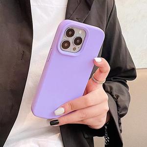 Funda de silicona a precio de fábrica, funda de teléfono de silicona sólida antiarañazos para iPhone 15 pro Max - Product Image 5