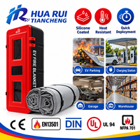 Couverture anti-feu haute température pour flottes de taxis aux Philippines, conforme aux normes DIN SPEC 91489 EN13501 NFPA701, en boîte PP, OEM ODM, approvisionnement en gros