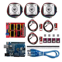 Kit Printer 3D R3 Versi Terbaru RAMPS1.4 Mesin Pengukir Mekanis dengan Saklar Mekanis dan Motor Stepper 42