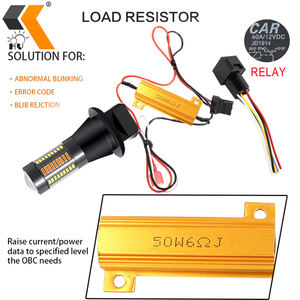 Ampoules LED bicolores 1156 BA15S/BAU15S P21W PY21W T20 7440, feux de direction, 66SMD blanc ambre/bleu glacé, sans erreur Canbus DRL - Product Image 6