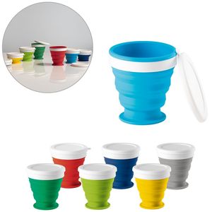 Tasse en silicone pliable et rétractable pour café, idéale pour étudiants et activités extérieures – Nouveauté très prisée, personnalisable - Product Image 1