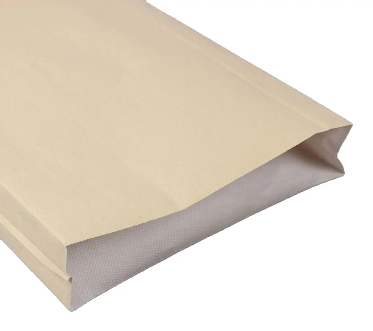 Bolsas de cemento vacías de papel Kraft multicapa impermeable de 50KG