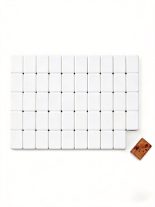 En gros, Ensemble de Mahjong américain en acrylique sculpté pliable <span class=keywords><strong>à</strong></span> 4 couches, 160 tuiles, pour le jeu d'échecs et de dames chinoises - Product Image 2