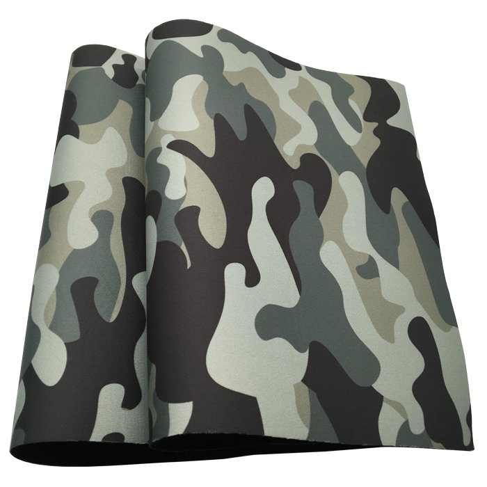 Новое поступление, неопреновый тканевый лист с камуфляжным принтом 2-10 мм, рулон для продажи по метрам