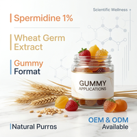Spermidine Naturelle 1% Extrait de Germe de Blé en Poudre – Complément Santé pour l'Âge, l'Autophagie et la Longévité – Ingrédient OEM ODM – Fabricant