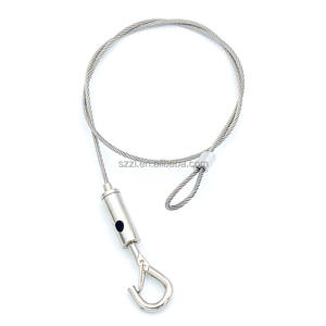 <span class=keywords><strong>Suspension</strong></span> de plafond en câble d'<span class=keywords><strong>acier</strong></span> réglable avec éclairage LED, <span class=keywords><strong>luminaire</strong></span> à panneau suspendu - Product Image 3