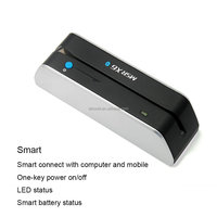 Msrx6bt Alimenté Par USB Lecteur De Carte magnétique codeur MSR X6BT HiCo 3 Voies compatible Windows Mac Android ISO