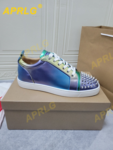 Zapatos Deportivos Casuales de Diseño de Lujo para Skateboarding, Unisex, Elegantes y Modernos, Estilo Slip-On para Bodas, Inspirados en Louboutins - Product Image 5