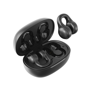 <b>Non</b> In Ear Clip On <b>Earphones</b> With Bone Conduction Wireless Blue Tooth <b>Earphones</b> And Intelligent Large Digital Display <b>Earphones</b> - Product Image 1