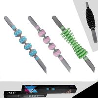 Rouleau de massage musculaire personnalisé, durable, portable et confortable pour le remodelage corporel, l'entraînement, le soulagement des douleurs musculaires et l'amélioration de la flexibilité